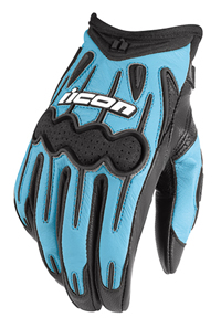 Icon Arc Blue Gloves